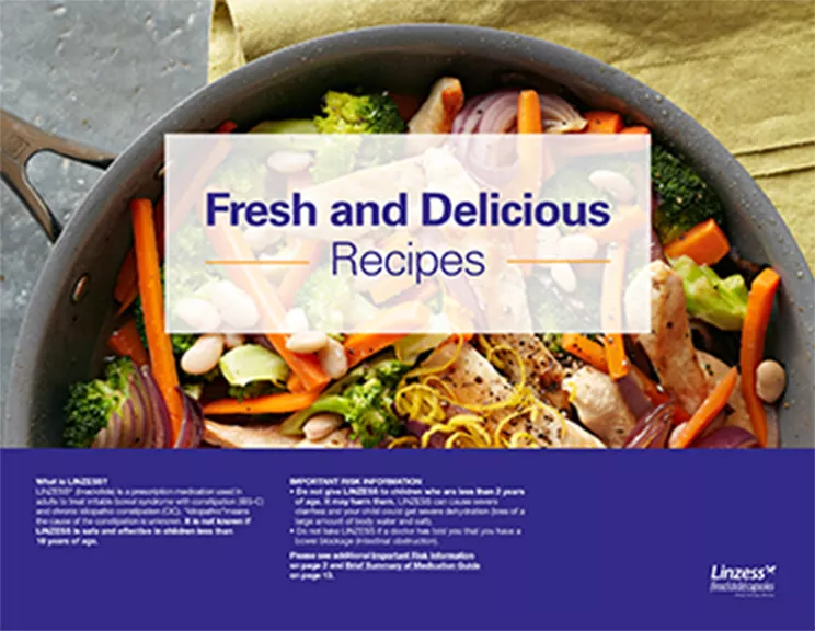 Fresh and delicious recipes digital cookbook.
