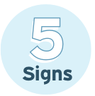 Five signs
