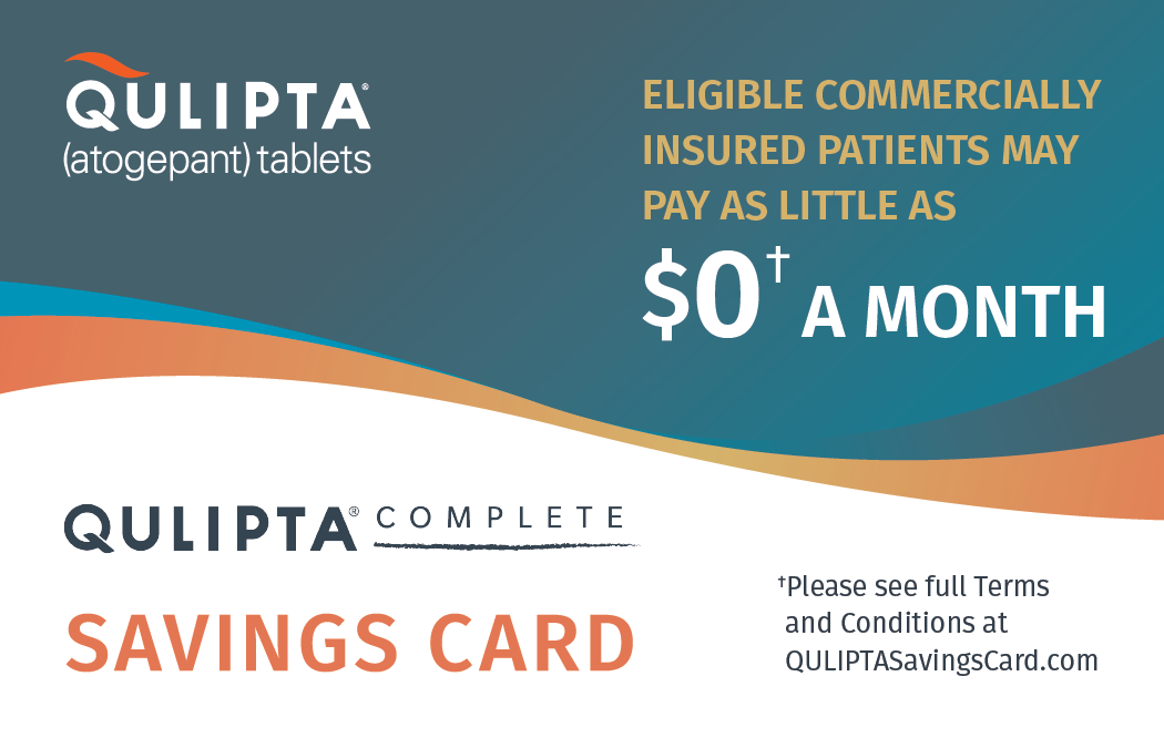QULIPTA® savings card