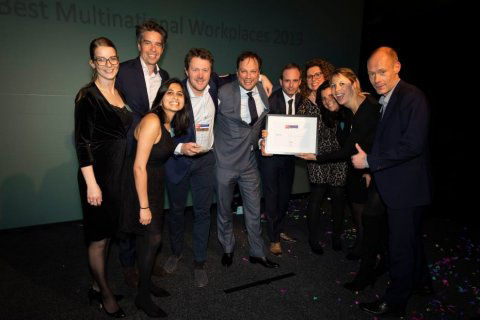 2019 AbbVie Nederland Best Workplace awardfoto