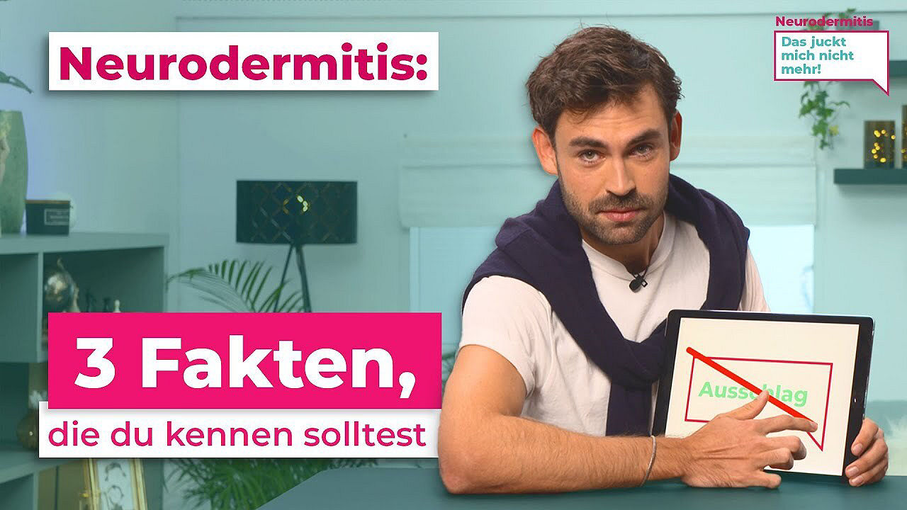 3 Fakten zu Neurodermitis: wir erklären in diesem Video, was es mit Neurodermitis auf sich hat. 