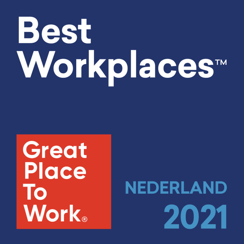 2021 Best Workplaces Logo - Nederland - Great Place to Work
