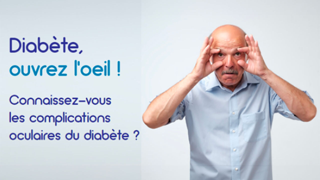 Campagne Diabète ouvrez l'oeil