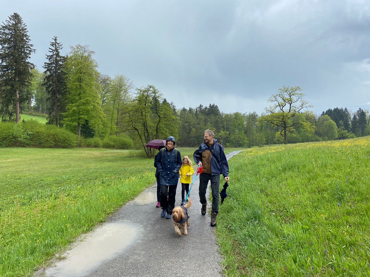 …le chien Chewie était aussi de la partie…