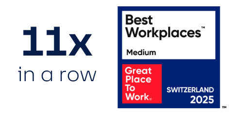 Auszeichnung als Great Place to Work® in der Schweiz