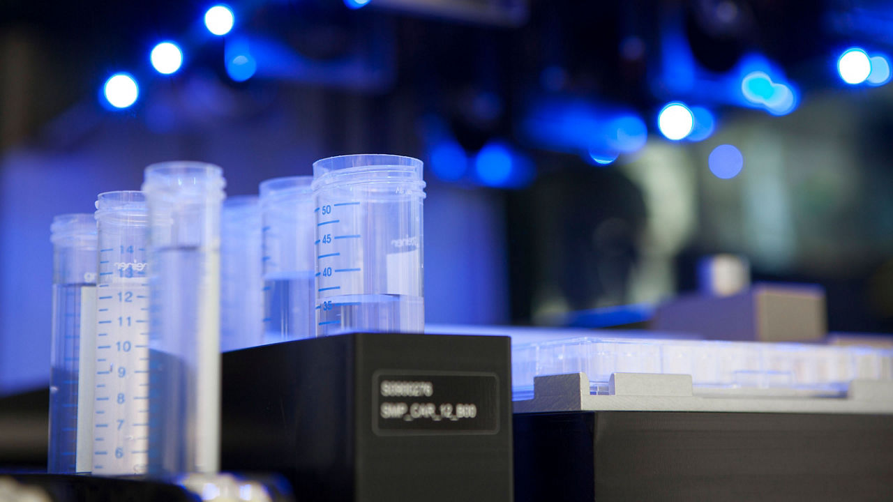 group of test tubes