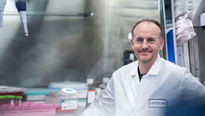man in lab coat
