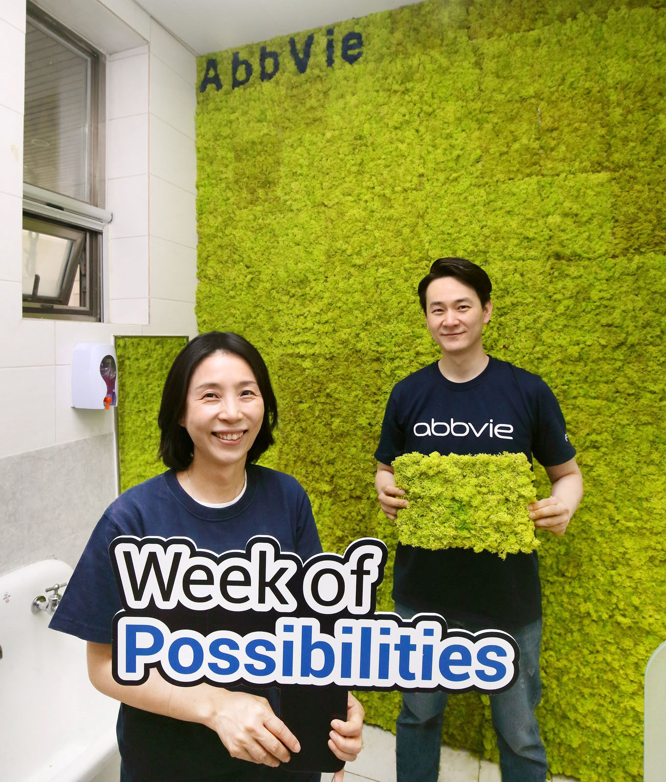 Man and woman with week of possibilities boarding