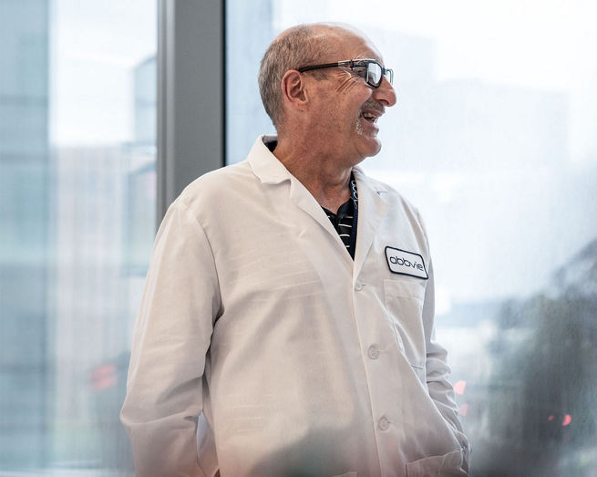older man scientist