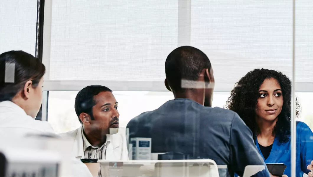 people in conference room