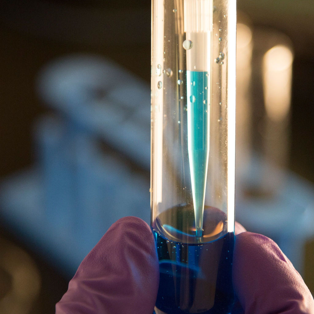 Bild von einer Pipette