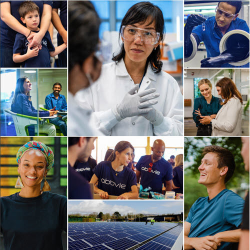 collage d'images de rapport de responsabilité sociale